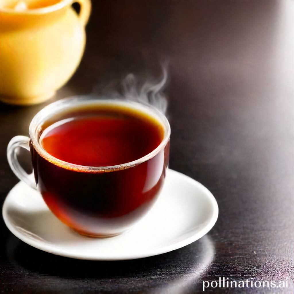 how much caffeine does lipton black tea have